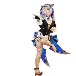 Cipher Cosplay with Tail Honkai Star Strail Costumes Women Cosplay Full Set for Game Halloween Party in Saudi Arabia