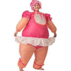 Baby Doll Inflatable Costume Adult Size Cute Halloween Party Fancy Dress in Saudi Arabia