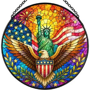 Hummingbird Suncatcher Stained Glass Window Hanging Decor, Sun Catcher Hummingbird Gifts for Mom Dad Grandma Grandpa Friend Birds Lovers, Christmas Anniversary Birthday Gifts for Women Men in Saudi Arabia
