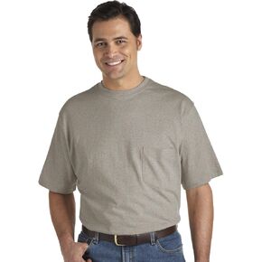 Harbor Bay by DXL Men's Big and Tall Sweat Resistant Pocket T-Shirt in Saudi Arabia