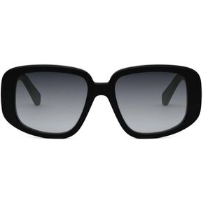 Celine Bold 3 Dots Smoke Gradient Butterfly Ladies Sunglasses CL40299U 01B 55 in Saudi Arabia