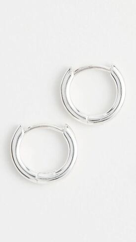 Madewell Women's Demi Skinny Huggie Hoops in Kuwait