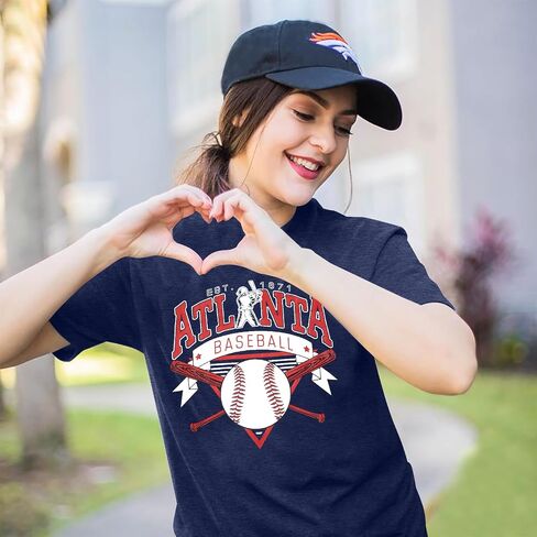 Women Baseball Mom Graphic T-Shirt Vintage Print Short Sleeve Tee Game Day Softball Fan Tops Soft in Kuwait