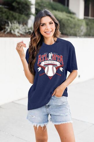 Women Baseball Mom Graphic T-Shirt Vintage Print Short Sleeve Tee Game Day Softball Fan Tops Soft in Kuwait