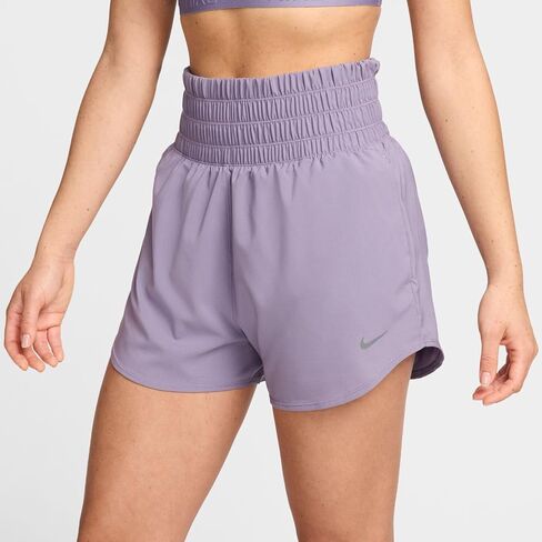 Nike One Women's Dri-FIT Ultra High-Waisted 3" Brief-Lined Shorts (Daybreak, DX6642-509) Size Small in Kuwait