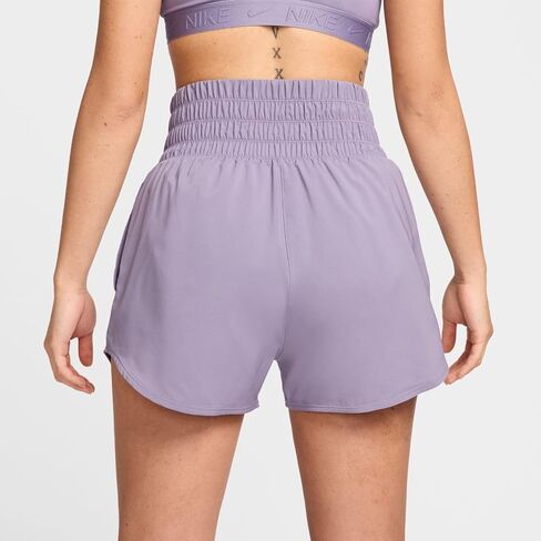 Nike One Women's Dri-FIT Ultra High-Waisted 3" Brief-Lined Shorts (Daybreak, DX6642-509) Size Small in Kuwait