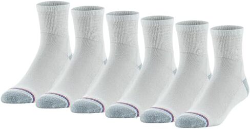 MediPeds Ankle Socks, 6-Pairs: Non-Binding, Men's in Saudi Arabia