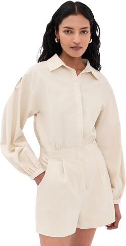 Line & Dot Women's Nettie Romper in Saudi Arabia