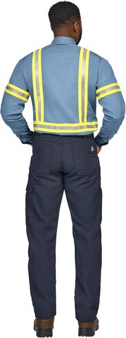 قميص Bulwark FR للرجال ذو الوزن المتوسط ​​Fr المعزز للرؤية in Kuwait