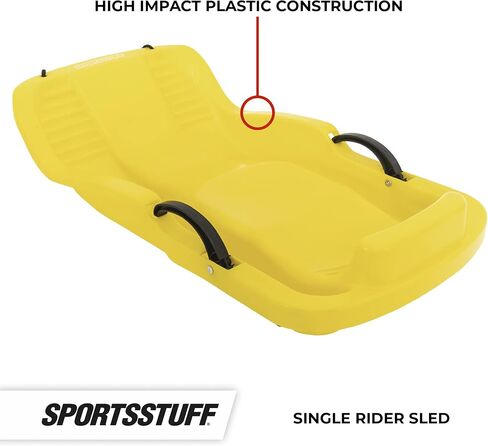 Sportsstuff Classic 2 Person Toboggan Snow Sled, Pack of 2 in Saudi Arabia