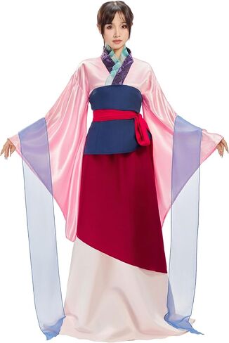 مجموعة تنورة علوية للسيدات من miccostumes Hero Princess Cosplay Hanfu لحفلات الهالوين in Kuwait