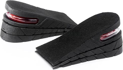Height Increase Insole 3-Layer Air Cushion Heel Insert Lift Shoes Insole for Men and Women Invisible Elevator Adjustable Insoles (Half Pad, 2.4 Inch) in Saudi Arabia