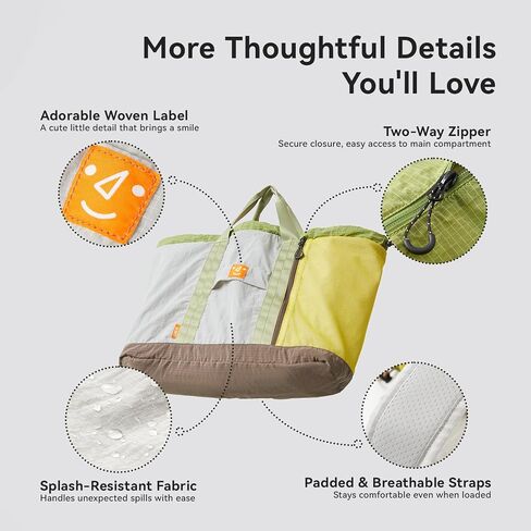 Morning Deer Convertible Tote Backpack, 2 in 1 Large Travel Laptop Backpack 25L Lightweight Foldable Packable, Water Resistant Diaper Bag for Women Men Teacher Tote Bag for Work College Travel Leisure in Saudi Arabia