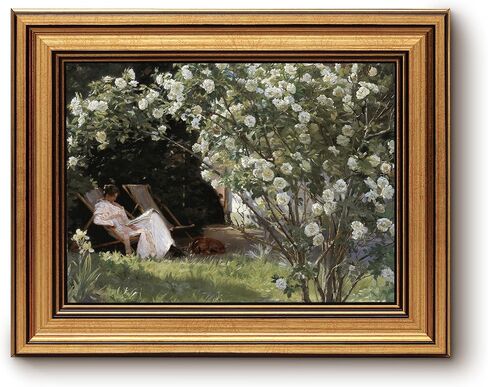 bzstyleart فن جدار عتيق مؤطر بالذهب، صورة كلب ديكور جداري صورة رسم طبيعي، يتميز برسم كلب لابرادور أسود كلاسيكي في ديكور مكتب غرفة النوم على طراز مزرعة ريفية 8x10in in Kuwait