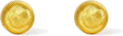 ZHOU LIU FU 24K أقراط ذهبية صلبة 3 مم أقراط كروية بسيطة لامعة مستديرة من الذهب الحقيقي حلق خرز صغير أنيق مجوهرات يومية خالدة للنساء والرجال وأم وابنتها عيد ميلاد A0914002 in Kuwait