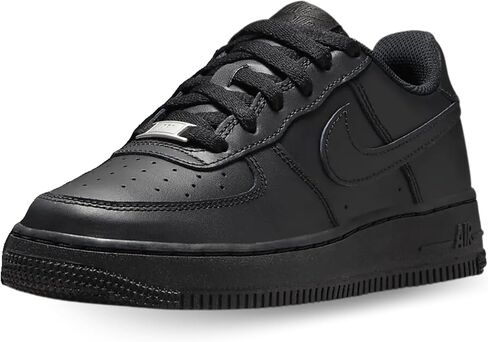 Nike Air Force 1 LE Big Kids' Shoes (FV5951-001, Black/Black-Black-Black) Size 3.5 in Saudi Arabia