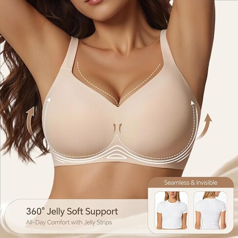 UIMERO 2026 Womens Wireless Bra Nude in Saudi Arabia