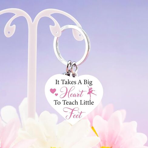 Dance Teacher Gifts for Women Dancer Dance Teacher Keychain Stuff Ballet Accessories for Girls Ballerina Keychain Christmas Gifts for Dancers Recital Gift Ideas in Kuwait