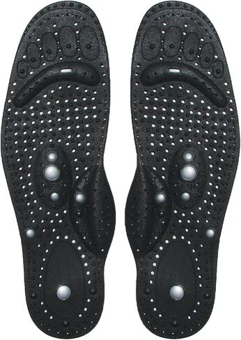 Daiwa Felicity Magnetic Insoles for Men & Women - Orthopedic Acupressure Insoles for Foot Health - Reflexology Massaging Shoe Inserts - Large - Relief for Peripheral Neuropathy & Arch Support in Saudi Arabia