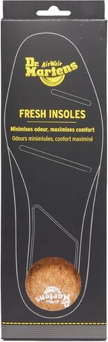 Dr. Martens Fresh Cork Shoe Insoles, Natural - Cosmo Rebel Plus, 6 UK, 8 US Women / 7 US Men in Kuwait