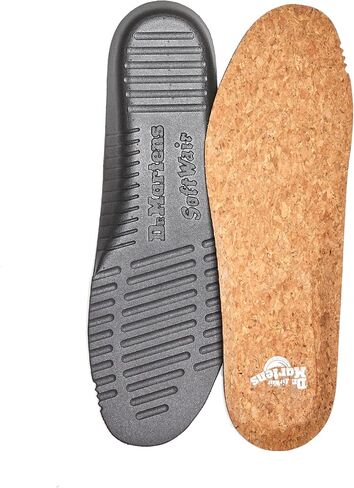 Dr. Martens Fresh Cork Shoe Insoles, Natural - Cosmo Rebel Plus, 6 UK, 8 US Women / 7 US Men in Kuwait
