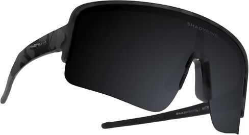 Shady Rays Nitro | Semi-Rimless Single Lens Shield Polarized Sunglasses in Saudi Arabia