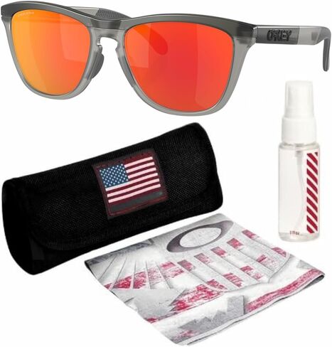Oakley FROGSKINS RANGE OO9284 نظارة شمسية مستديرة الشكل مع مجموعة النظارات الرسمية in Kuwait