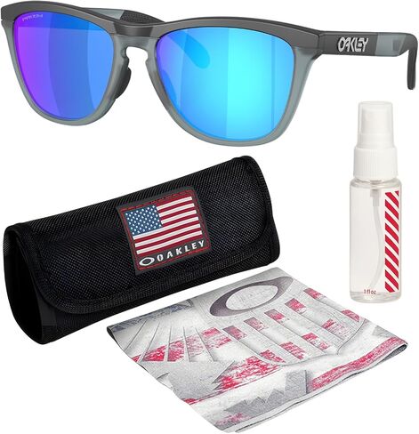 Oakley FROGSKINS RANGE OO9284 نظارة شمسية مستديرة الشكل مع مجموعة النظارات الرسمية in Kuwait