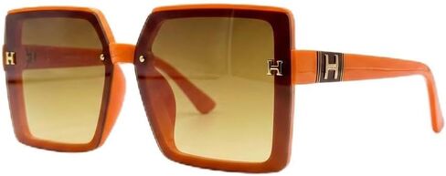 Oversized Square Sunglasses, Unisex Fashion Luxury Designer Style Shades with Gradient Tinted Lenses in Saudi Arabia