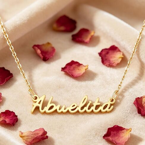 Gifts for Abuelita Birthday Women Grandma in Spanish Jewelry Best Gold Abuelita Necklace in Kuwait