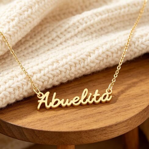 Gifts for Abuelita Birthday Women Grandma in Spanish Jewelry Best Gold Abuelita Necklace in Kuwait