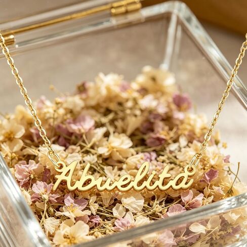 Gifts for Abuelita Birthday Women Grandma in Spanish Jewelry Best Gold Abuelita Necklace in Kuwait