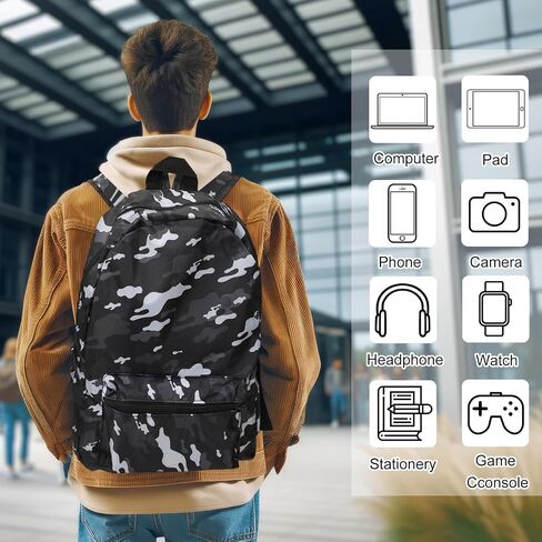 36 Pack Backpacks Bulk Multi Patterns Schoolbags Heavy Duty Bookbags Student Backpacks for Back to School Stadium Events Work Travel, 12 Assorted Colors in Saudi Arabia