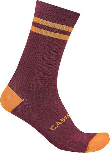 CASTELLI Originale 18 Sock, Classic Two-Stripe Breathable Cycling Socks, Durable Construction, Supportive Fit for Men & Women in Kuwait