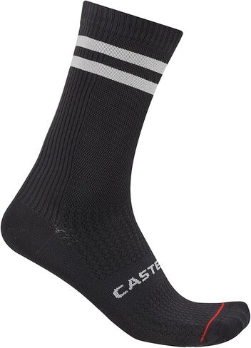 CASTELLI Originale 18 Sock, Classic Two-Stripe Breathable Cycling Socks, Durable Construction, Supportive Fit for Men & Women in Kuwait