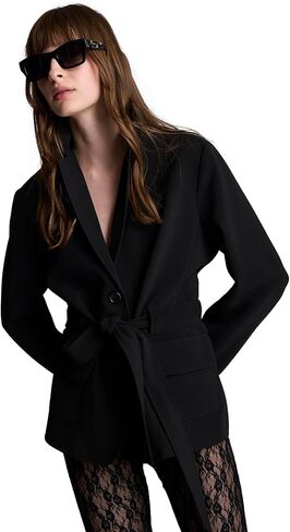 Kenneth Cole Women's Belted Twill Jacket in Kuwait