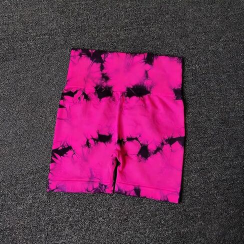 Workout Biker Shorts Women High Waisted Tummy Control Workout Gym Spandex Booty Yoga Volleyball Shorts in Kuwait