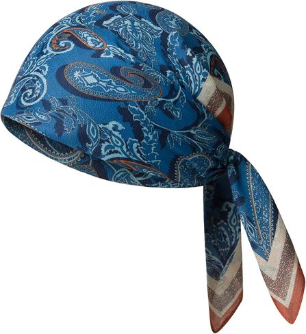 23.6" Vintage Reversible - Bandana, Cycling Face Cover, Hair Turban, West Coast Belt Scarf, Gift Wrapped in Saudi Arabia