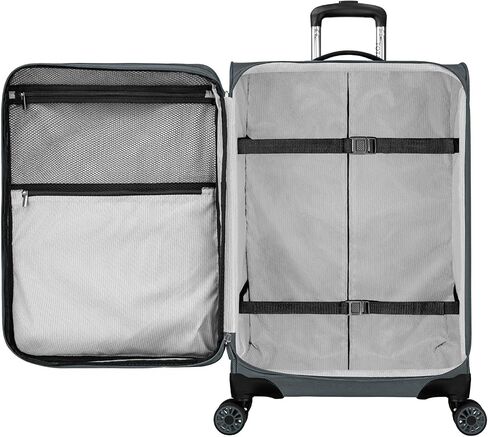 Charleston 4 Piece Luggage Set (29", 25", 20", 15") (Steel) in Saudi Arabia