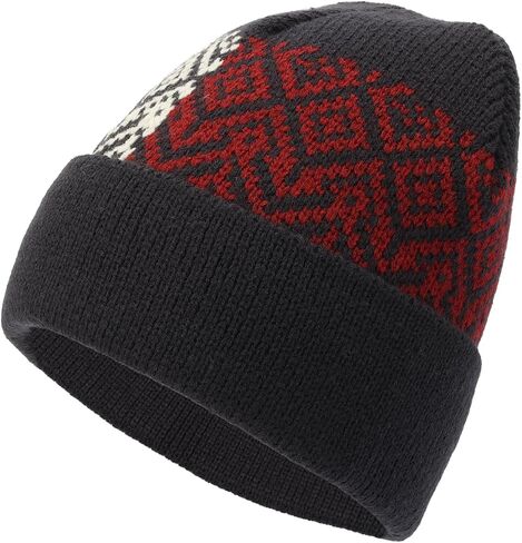 قبعة تومي هيلفيغر Birdseye Fair Isle ذات الكفة in Kuwait