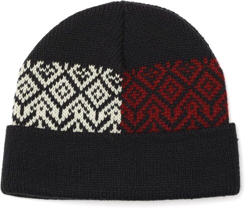 قبعة تومي هيلفيغر Birdseye Fair Isle ذات الكفة in Kuwait