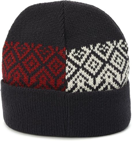 قبعة تومي هيلفيغر Birdseye Fair Isle ذات الكفة in Kuwait