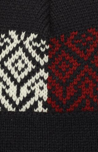 قبعة تومي هيلفيغر Birdseye Fair Isle ذات الكفة in Kuwait