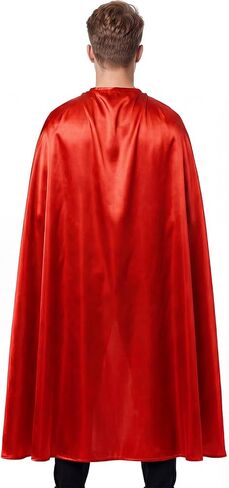 Adult Super Hero Cape and Mask, Halloween Costume Adult Cape Superhero Party Cape, Birthday Dress Up Party Gift in Kuwait