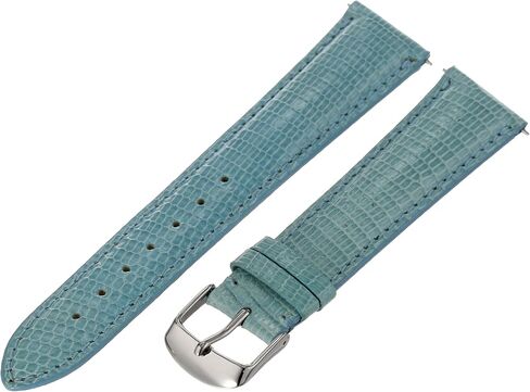21 MM Sky Blue Genuine Lizard Strap 21LIZ25M in Saudi Arabia
