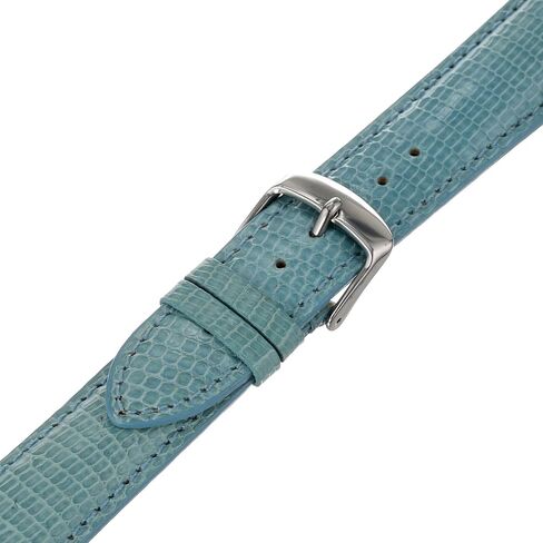 21 MM Sky Blue Genuine Lizard Strap 21LIZ25M in Saudi Arabia
