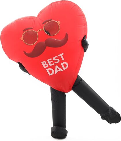 Blow up Pink Love Heart Costume,Inflatable Costume for Adult,Birthday Thanksgiving Valentines Mother Day Halloween Costume in Saudi Arabia