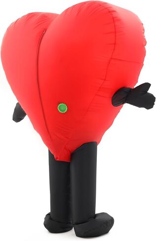 Blow up Pink Love Heart Costume,Inflatable Costume for Adult,Birthday Thanksgiving Valentines Mother Day Halloween Costume in Saudi Arabia