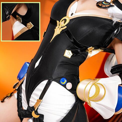 Cipher Cosplay with Tail Honkai Star Strail Costumes Women Cosplay Full Set for Game Halloween Party in Saudi Arabia