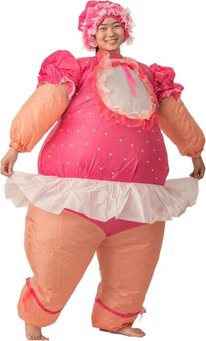 Baby Doll Inflatable Costume Adult Size Cute Halloween Party Fancy Dress in Saudi Arabia